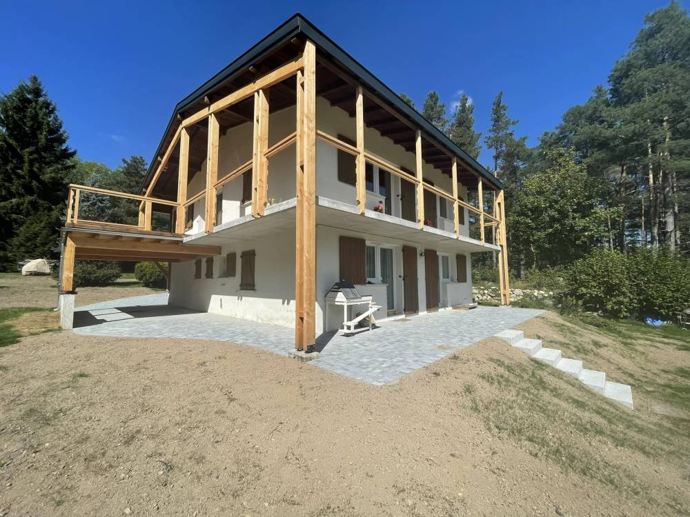 Aménagement extérieur à Houssen